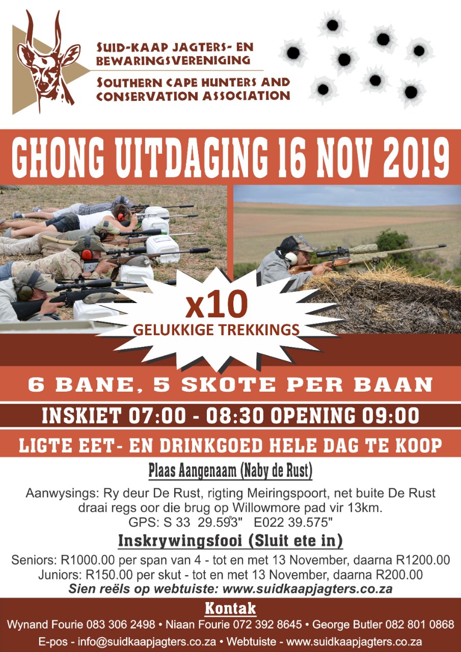 Ghong Uitdaging 16 Nov 2019